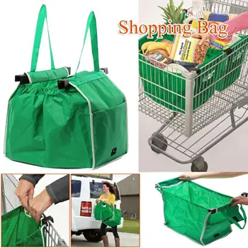 1 pc Convenience Shopping Bag Foldable Eco-friendly Reusable Large Trolley Supermarket Large Capacity Tote Bag bolso
1 pc Convenience Shopping Bag Foldable Eco-friendly Reusable Large Trolley Supermarket Large Capacity Tote Bag bolso