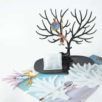 Crystal Epoxy Resin Mold Big Antler Tree Tray Casting Silicone Mould DIY Crafts Swing Table Jewelry Display Rack Making Tools
Crystal Epoxy Resin Mold Big Antler Tree Tray Casting Silicone Mould DIY Crafts Swing Table Jewelry Display Rack Making Tools