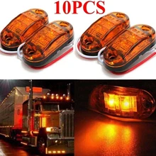 10Pcs Creative LED Amber Side Marker Light Lamp Car Truck Trailer Kit Car External Lights Warning Tail Side Marker Lamps Kit
10Pcs Creative LED Amber Side Marker Light Lamp Car Truck Trailer Kit Car External Lights Warning Tail Side Marker Lamps Kit
