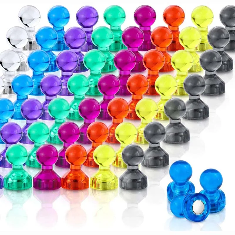 10/20/40 Pack 8 Colors Push Pin Magnets Refrigerator Magnets, Colorful and Practical Perfect for Whiteboard, Office, Map
10/20/40 Pack 8 Colors Push Pin Magnets Refrigerator Magnets, Colorful and Practical Perfect for Whiteboard, Office, Map