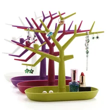 Bird Tree Shape Jewelry Stand Display Storage Rack Ring Necklace Bracelet Bangle Anklet Watch Keychain Earring Display Racks
Bird Tree Shape Jewelry Stand Display Storage Rack Ring Necklace Bracelet Bangle Anklet Watch Keychain Earring Display Racks