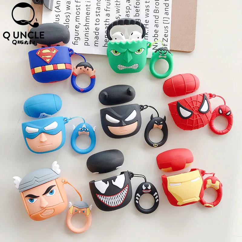 Q UNCLE Cases for Apple Airpods Bluetooth Wireless 2 Generation Cover Cartoon Animated Portable Ring Earphone Shell Headset Box
Q UNCLE Cases for Apple Airpods Bluetooth Wireless 2 Generation Cover Cartoon Animated Portable Ring Earphone Shell Headset Box
