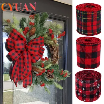 CYUAN 6m Christmas Ribbon Hemp Ribbon Linen Ribbon Christmas Decoration Red and Green Snowflake Plaid Ribbon Home Gift Packing
CYUAN 6m Christmas Ribbon Hemp Ribbon Linen Ribbon Christmas Decoration Red and Green Snowflake Plaid Ribbon Home Gift Packing