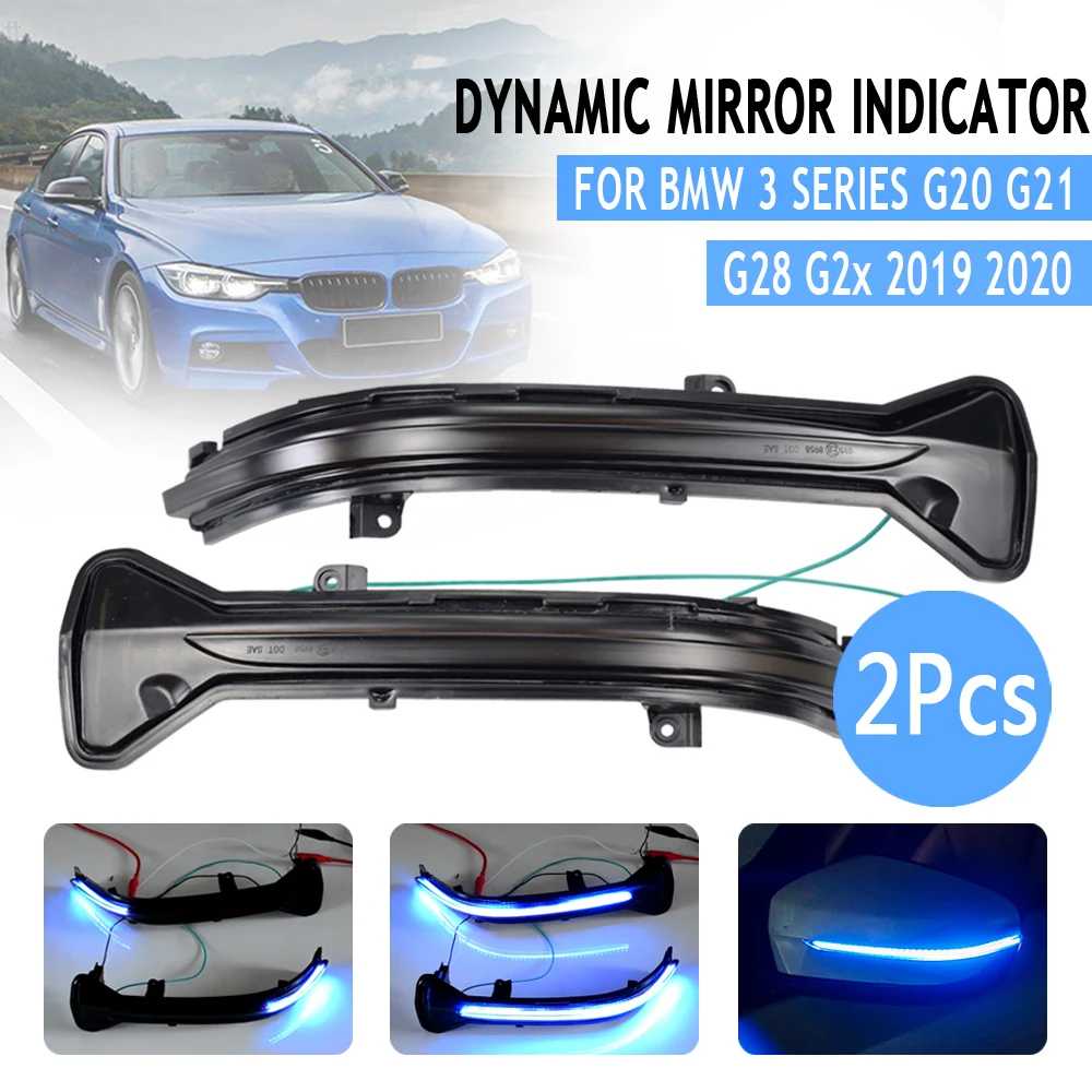 Side Mirror Flasher Light Dynamic Turn Signal Flowing Water Blinker For BMW G20 G21 G28 G2x 2019 2020
Side Mirror Flasher Light Dynamic Turn Signal Flowing Water Blinker For BMW G20 G21 G28 G2x 2019 2020