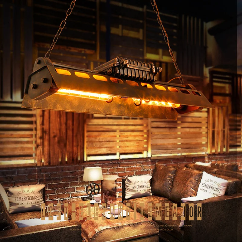 

Loft Industrial Creative Pendant Light Art Retro Club Decoration Hanging Light Fixtures Vintage Edison Bulb Restaurant Lights