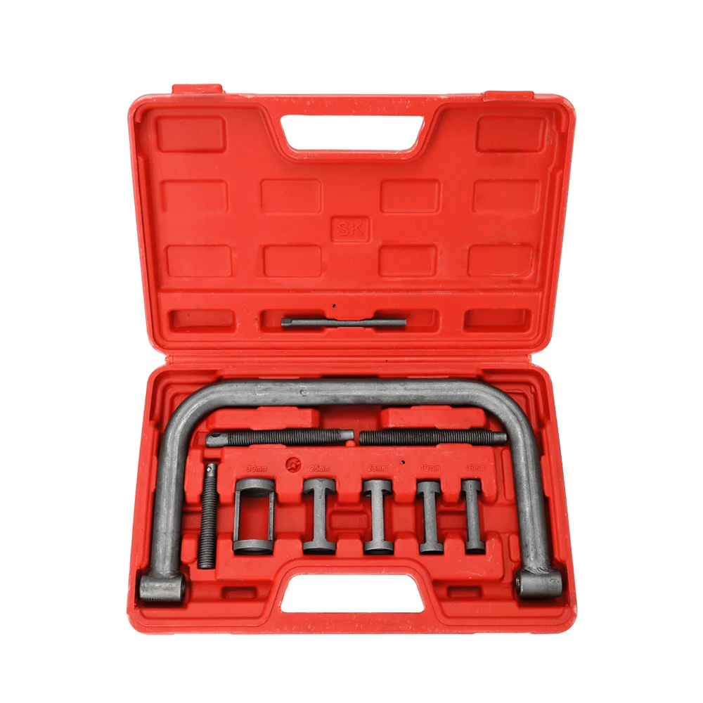 10pcs Valve Spring Overhead Clamp Compressor Set Valve Spring Compressor Kit Auto Repairing Tool Kit Removal Installer Tool
10pcs Valve Spring Overhead Clamp Compressor Set Valve Spring Compressor Kit Auto Repairing Tool Kit Removal Installer Tool