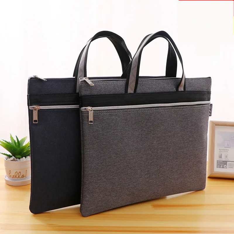 File Folder Portable Briefcase Document Bag Double Zipper A4 Briefcase Male Female Business Office Handbag Paper Organizer Case
File Folder Portable Briefcase Document Bag Double Zipper A4 Briefcase Male Female Business Office Handbag Paper Organizer Case