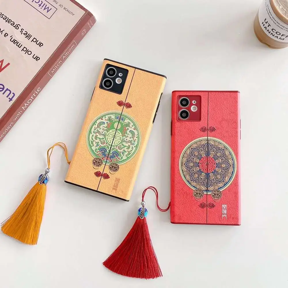 Square sheepskin! Tassel! Fumen lumen double open business good luck rolling to spot apple 7-12promax Chinese style
Square sheepskin! Tassel! Fumen lumen double open business good luck rolling to spot apple 7-12promax Chinese style