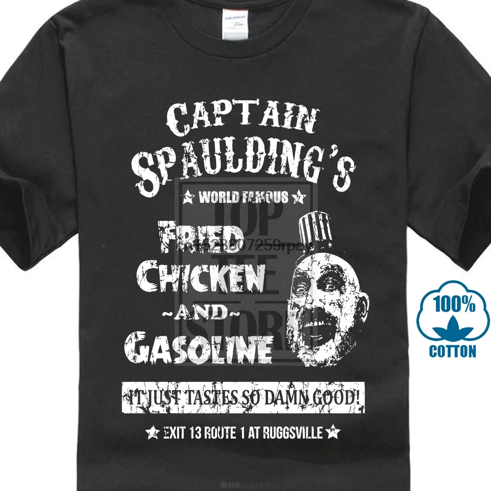 560 Captain Spaulding Mens T Shirt Scary Movie Devils Corpses Rejects 1000 Funny Letter Printing
560 Captain Spaulding Mens T Shirt Scary Movie Devils Corpses Rejects 1000 Funny Letter Printing
