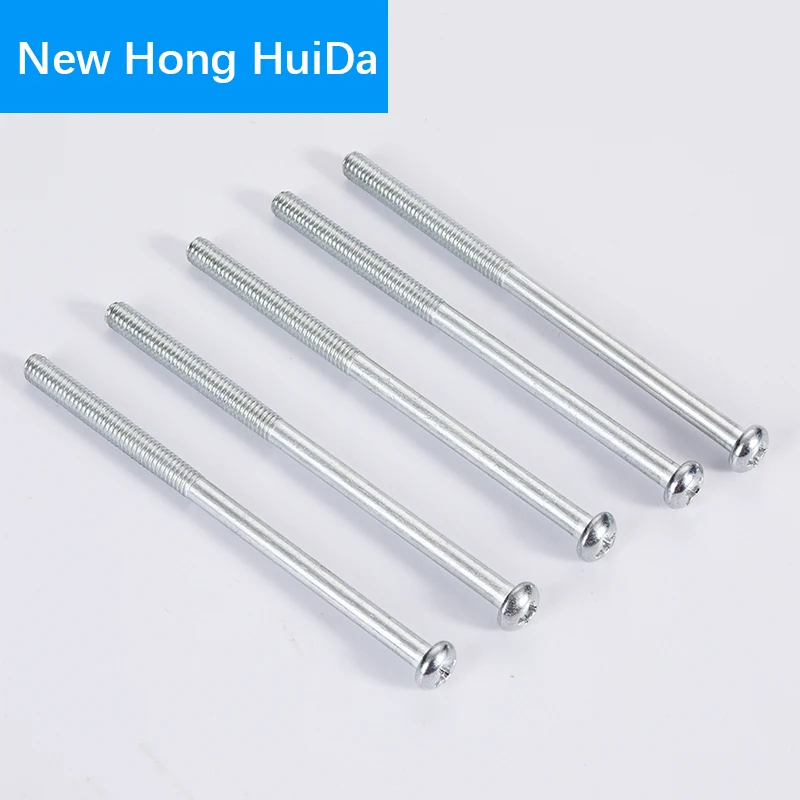 Phillips Cross Pan Head Machine Screw Metric Thread Round Head Machine Bolt Fastener M3 M4 M5 M6 Nickel Plated
Phillips Cross Pan Head Machine Screw Metric Thread Round Head Machine Bolt Fastener M3 M4 M5 M6 Nickel Plated