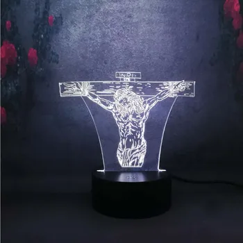 Religion Faith 3D Jesus Night Light Gift LED Table Lamp Touch Colorful Gradient Shine Bedroom Lighting Home Birthday Party Decor
Religion Faith 3D Jesus Night Light Gift LED Table Lamp Touch Colorful Gradient Shine Bedroom Lighting Home Birthday Party Decor