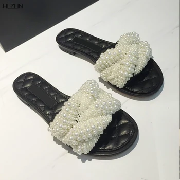 2020 new pearl flat women's slippers fashion outer wear open-toed sandals women's figure-out wear vacation beach women's shoes
2020 new pearl flat women's slippers fashion outer wear open-toed sandals women's figure-out wear vacation beach women's shoes