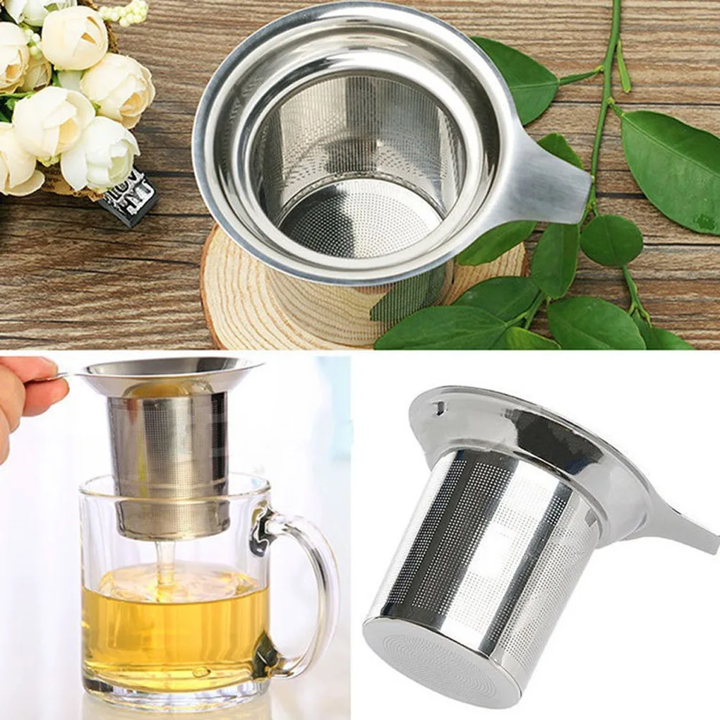 Tea Mesh Infuser Reusable Tea Strainer Teapot Stainless Steel Loose Tea Leaf Spice Filter Drinkware Kitchen Accessories
Tea Mesh Infuser Reusable Tea Strainer Teapot Stainless Steel Loose Tea Leaf Spice Filter Drinkware Kitchen Accessories
