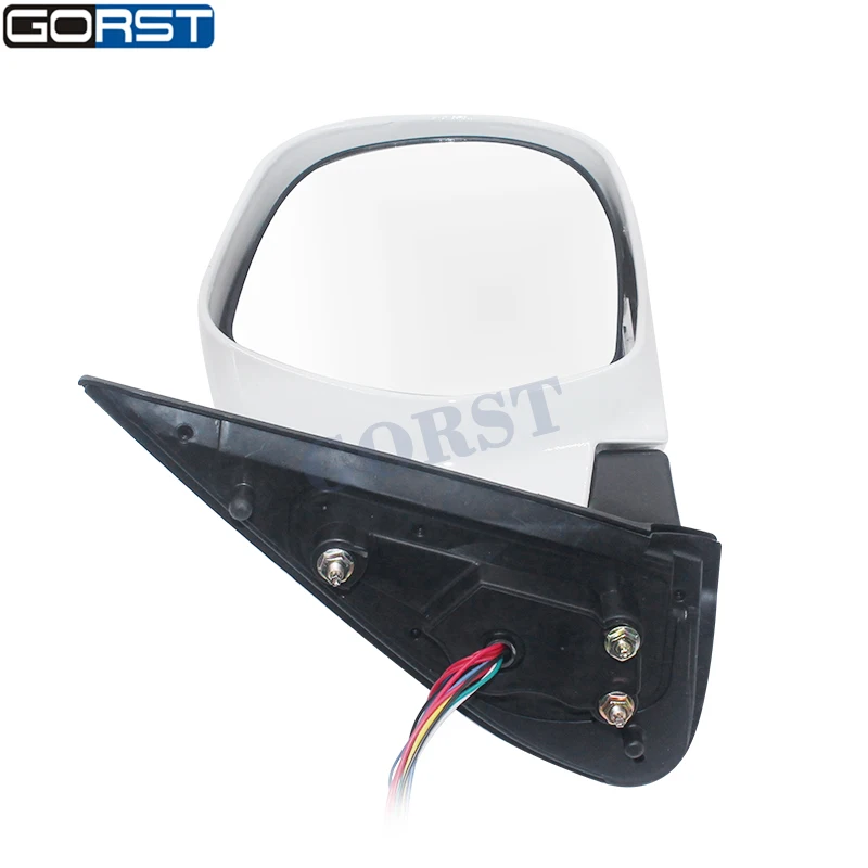 Accessories Car-Styling Electric Reflector Rearview Mirror Side Mirror Exterior With Led Light For Toyota Hiace 200 2005-2015-15