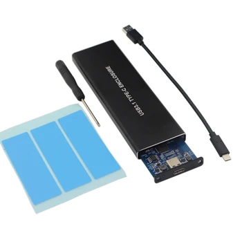 10Gbps USB 3.1 Gen2 to M.2 NVME NGFF PCIe SSD Enclosure NVME M-Key to Type C Solid State Drive Adapter Case Support 2230 to 2280
10Gbps USB 3.1 Gen2 to M.2 NVME NGFF PCIe SSD Enclosure NVME M-Key to Type C Solid State Drive Adapter Case Support 2230 to 2280
