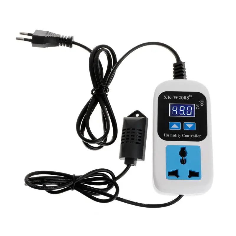 Digital Humidity Controller Hygrostat Moisture Control Switch Socket 110V-220V 425D
Digital Humidity Controller Hygrostat Moisture Control Switch Socket 110V-220V 425D