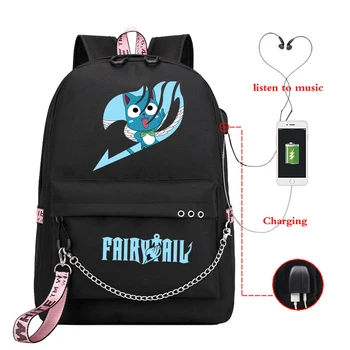 Mochila FAIRY TAIL Backpack Kids School Bags for Girls Boys Cartable Fille USB Charge Women Backpacks Men Travel Bagpack Bookbag
Mochila FAIRY TAIL Backpack Kids School Bags for Girls Boys Cartable Fille USB Charge Women Backpacks Men Travel Bagpack Bookbag