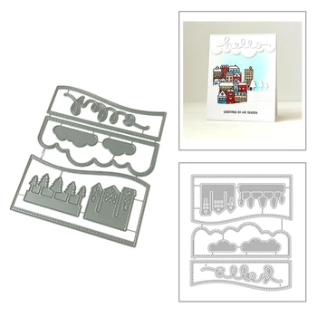 2020 New Building House and Wave Cloud Layered Metal Cutting Dies For DIY Edge Embossing Cut Paper Card Scrapbooking No Stamps
2020 New Building House and Wave Cloud Layered Metal Cutting Dies For DIY Edge Embossing Cut Paper Card Scrapbooking No Stamps