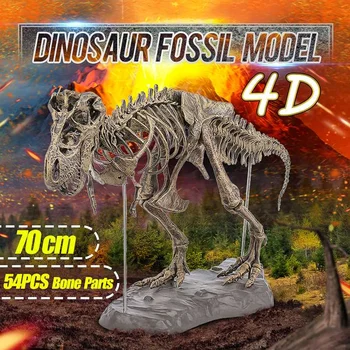 DIY Colorful 4D 28"/70cm PVC Assembling Skeleton Dinosaur Simulation Animal Model Toys Gifts Children Educational Science Toy
DIY Colorful 4D 28"/70cm PVC Assembling Skeleton Dinosaur Simulation Animal Model Toys Gifts Children Educational Science Toy