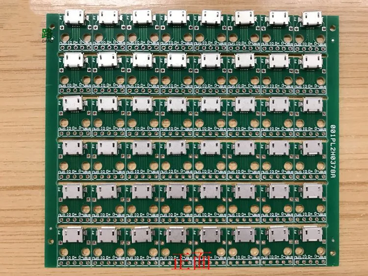 50pcs Q99 MICRO USB to Dip Female Pcb Jack B type 5p SMD DIP Soldering PCB head test DIP2.54mm | Компьютеры и офис