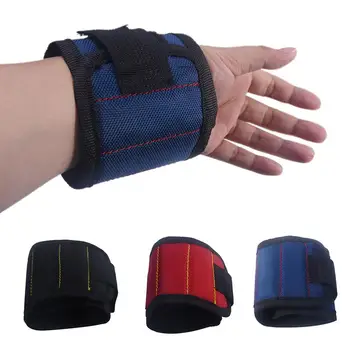 Strong Magnet Wristband Tool Adjustable Tool Wrist Bands for Screws Nails Nuts Bolts Hand free Drill Bit Holder
Strong Magnet Wristband Tool Adjustable Tool Wrist Bands for Screws Nails Nuts Bolts Hand free Drill Bit Holder