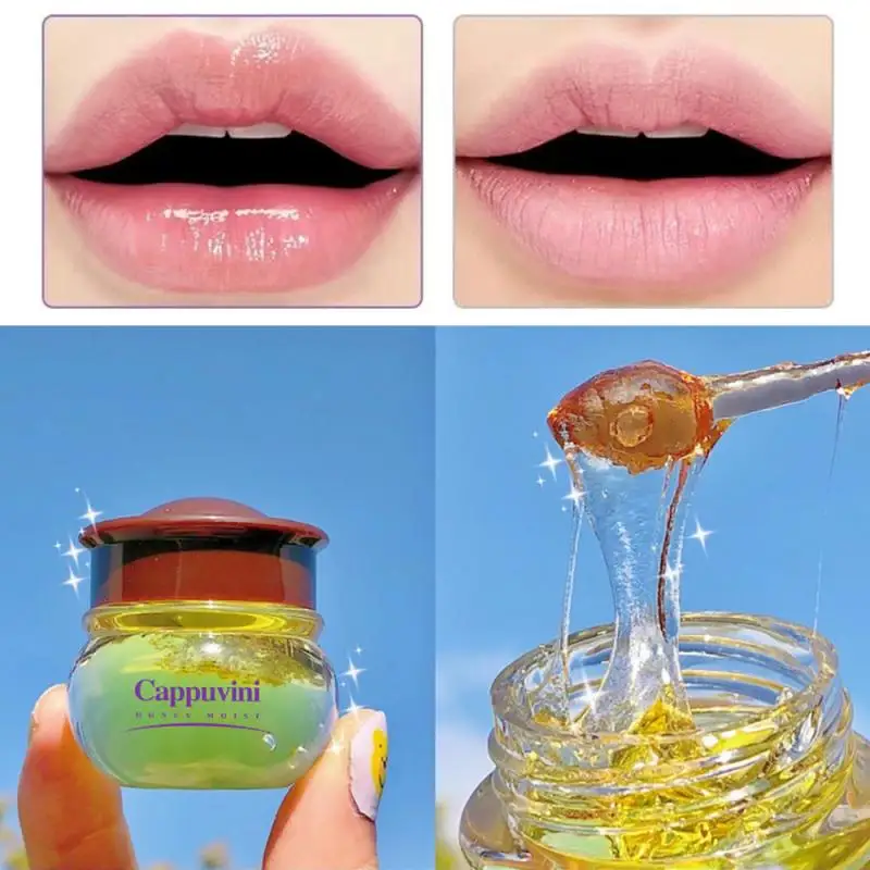 

Moisturizing Lip Gloss Mask Remove Dead Skin Nourishing Lip Balm Anti-cracking Reduce Lip Lines Lip Gloss Lips Care TSLM1