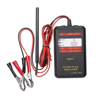 12V Automotive Glow Plug Analyzer Vehicle Car Glow Plug Repair Tester LED Diagnostic Tool Auto Measurement Analysis
12V Automotive Glow Plug Analyzer Vehicle Car Glow Plug Repair Tester LED Diagnostic Tool Auto Measurement Analysis