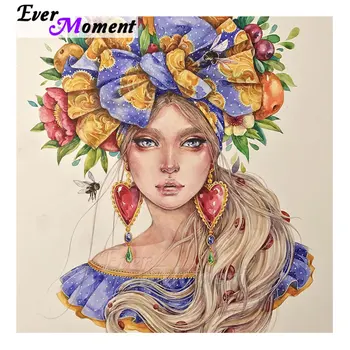 Ever Moment 5D Diamond Painting Wall Art Decor Beautiful Girl With Heart-shaped Earring Leisure At Home New Arrivals 5L348
Ever Moment 5D Diamond Painting Wall Art Decor Beautiful Girl With Heart-shaped Earring Leisure At Home New Arrivals 5L348