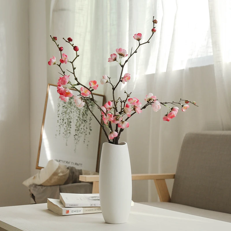 Modern Flower Vase Ceramic Vaas Creative Decoracion Living Room Dried Flower Arrangement Bottle Nordic Home Decoration Ornaments 
Modern Flower Vase Ceramic Vaas Creative Decoracion Living Room Dried Flower Arrangement Bottle Nordic Home Decoration Ornaments