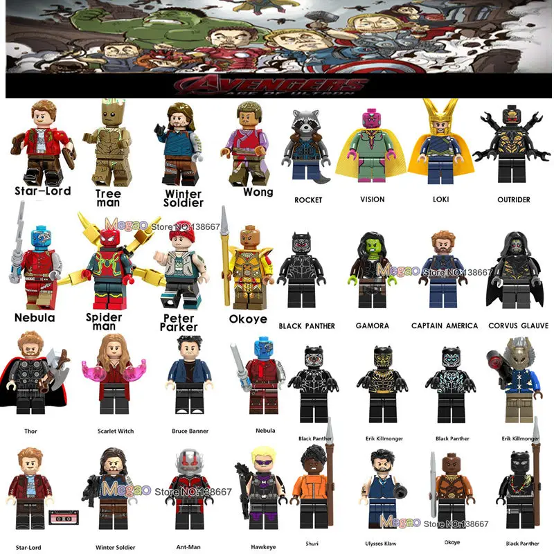 Building Blocks Marvel Super Hero Thanos Vision Starhawk Ebony Maw Doctor Strange Kid Gift Toy s
Building Blocks Marvel Super Hero Thanos Vision Starhawk Ebony Maw Doctor Strange Kid Gift Toy s