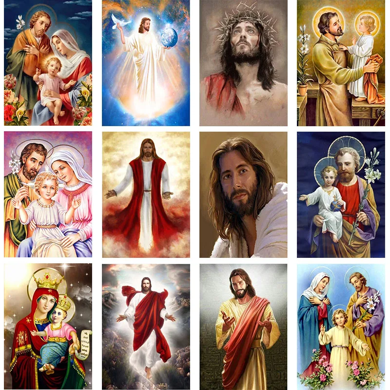 5D DIY Diamond Painting Religion Jesus Christ Icon Full Square Rhinestone Cross Stitch Diamond Mosaic Art Home Decor
5D DIY Diamond Painting Religion Jesus Christ Icon Full Square Rhinestone Cross Stitch Diamond Mosaic Art Home Decor