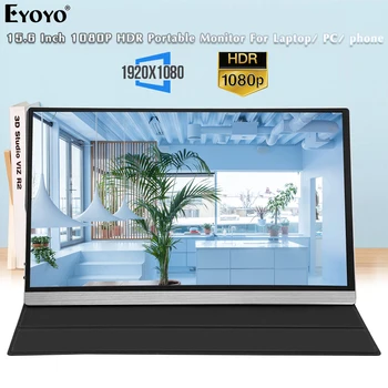 Eyoyo EM15FX 15.6" Portable Monitor IPS screen FHD 1080P USB Type C HDMI display for PS4 Switch XBOX Samsung Huawei with Case
Eyoyo EM15FX 15.6" Portable Monitor IPS screen FHD 1080P USB Type C HDMI display for PS4 Switch XBOX Samsung Huawei with Case