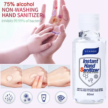 60 ML Anti-bacterial Hand Soaps Hand Gel 75% Alcohol Hand Sanitizer Disposable Quick-Dry Washing- Free Hand Soaps Cleaning Gel
60 ML Anti-bacterial Hand Soaps Hand Gel 75% Alcohol Hand Sanitizer Disposable Quick-Dry Washing- Free Hand Soaps Cleaning Gel