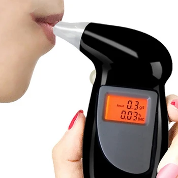 Professional Alcohol Tester Digital Breathalyzer LCD Display Breath Analyzer Portable Alcohol Detection Device for Drivers
Professional Alcohol Tester Digital Breathalyzer LCD Display Breath Analyzer Portable Alcohol Detection Device for Drivers