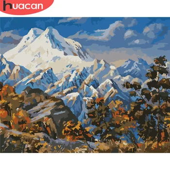 HUACAN Oil Painting By Numbers Mountain Drawing On Canvas Modern Wall Art Pictures By Number Landscape Home Decoration
HUACAN Oil Painting By Numbers Mountain Drawing On Canvas Modern Wall Art Pictures By Number Landscape Home Decoration