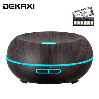 DEKAXI 200ml Flat head Air Humidifier Oil Diffusers Wood Grain Ultrasonic Humidifier for Office Home Bedroom Living Room
DEKAXI 200ml Flat head Air Humidifier Oil Diffusers Wood Grain Ultrasonic Humidifier for Office Home Bedroom Living Room