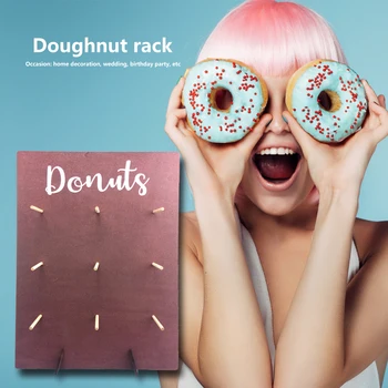 Wedding Doughnut Display Stand Dessert Racks Doughnuts Tableware Donuts Wood Parties Donuts Decoration Rack Holder
Wedding Doughnut Display Stand Dessert Racks Doughnuts Tableware Donuts Wood Parties Donuts Decoration Rack Holder