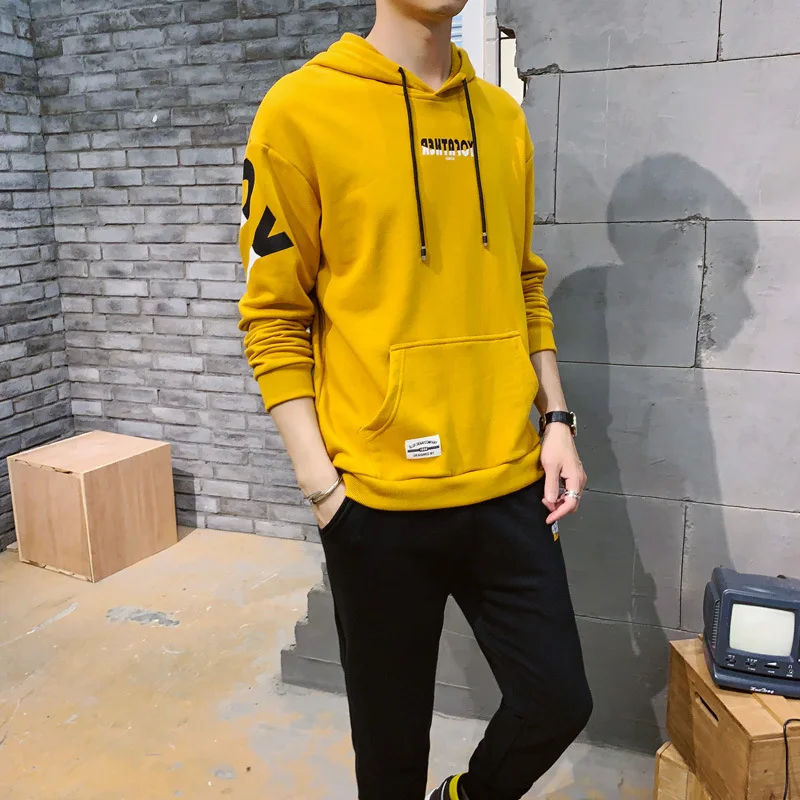 2019 Spring And Autumn Men Trend of Fashion Hooded Leisure Suit Men Pullover Sports Set Young MEN'S Coat
2019 Spring And Autumn Men Trend of Fashion Hooded Leisure Suit Men Pullover Sports Set Young MEN'S Coat