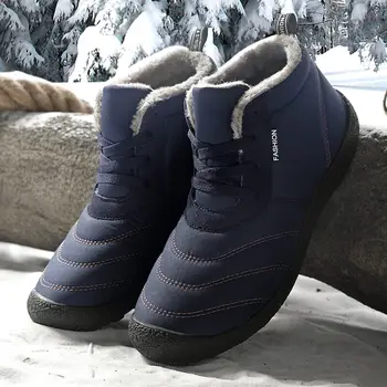 Men's boots winter with fur 2019 warm snow boots men's shoes footwear fashion men's rubber winter ankle boots plus velvet
Men's boots winter with fur 2019 warm snow boots men's shoes footwear fashion men's rubber winter ankle boots plus velvet