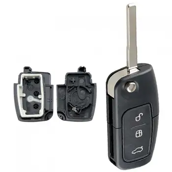 3 Buttons Auto Car Key Fob Case Shell Replacement with HU101 Blade Flip Folding Remote Cover Fit for Ford FOCUS
3 Buttons Auto Car Key Fob Case Shell Replacement with HU101 Blade Flip Folding Remote Cover Fit for Ford FOCUS