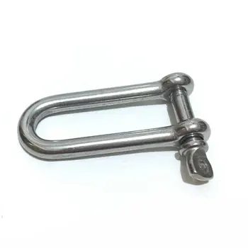 Stainless Steel Lengthened D-shaped Shackle Load-bearing Safety Insurance Hook Hook Buckle Anti-fall 4 X 40mm Outdoor Climbing
Stainless Steel Lengthened D-shaped Shackle Load-bearing Safety Insurance Hook Hook Buckle Anti-fall 4 X 40mm Outdoor Climbing