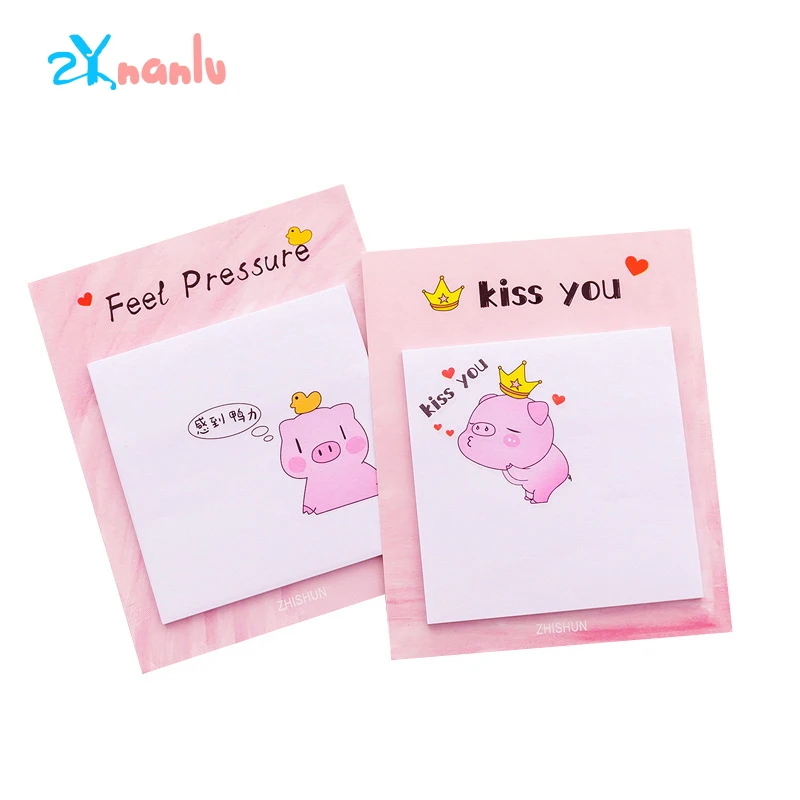 Creative Post-it Notes Cute Girl Pig Student Notes Paper N Times Stick Small Book Can Be Torn Stickie School Supplies Stationery
Creative Post-it Notes Cute Girl Pig Student Notes Paper N Times Stick Small Book Can Be Torn Stickie School Supplies Stationery