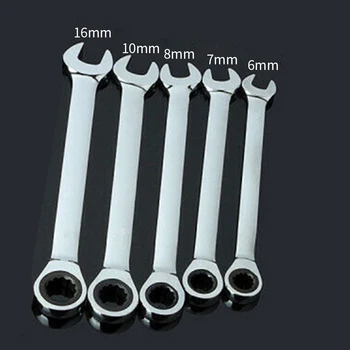 72 Teeth Dual-use Metric Fixed Head Ratcheting Wrench Spanner Hand Tool Fixed Head Ratchet Wrench
72 Teeth Dual-use Metric Fixed Head Ratcheting Wrench Spanner Hand Tool Fixed Head Ratchet Wrench