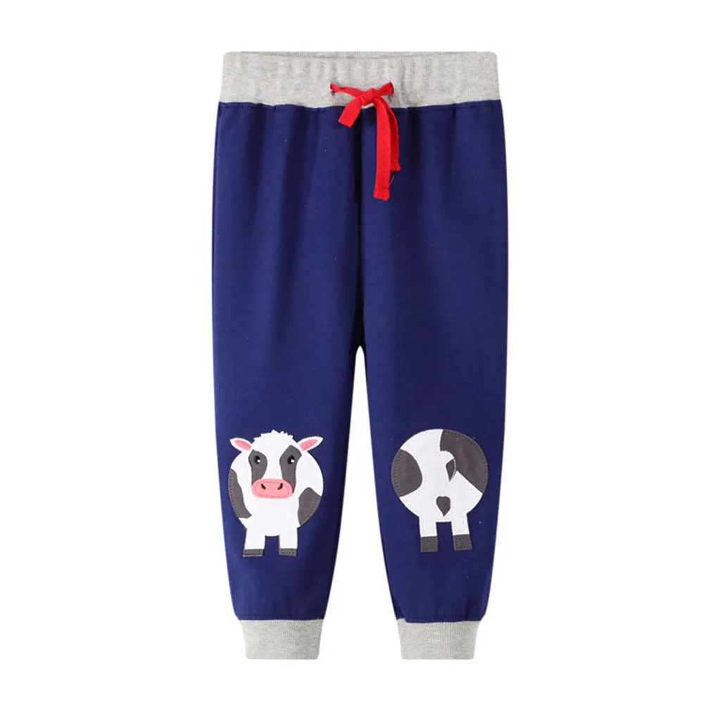 Jumping meters New Animals Applique Boys Girls Sweatpants for Autumn Spring Children's Long Sport Trousers Pants Kids Clothes
Jumping meters New Animals Applique Boys Girls Sweatpants for Autumn Spring Children's Long Sport Trousers Pants Kids Clothes