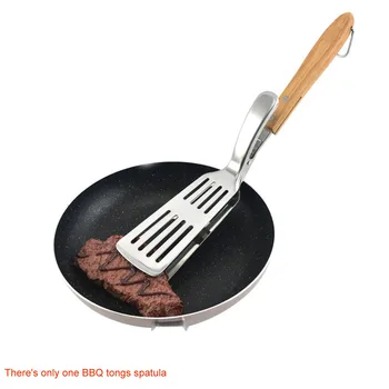 2 In 1 Stainless Steel Home With Handle Kitchen Picnic BBQ Tongs Spatula Restaurant Durable Multifunction Portable For Grilling
2 In 1 Stainless Steel Home With Handle Kitchen Picnic BBQ Tongs Spatula Restaurant Durable Multifunction Portable For Grilling
