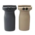 20 मिमी Picatinny रेल के लिए सामरिक पेंटबॉल Airsoft Mat स्टाइलिश फ्रंट वर्टिकल Airsoft AR15 एयर राइफल ग्रिप राल पकड़