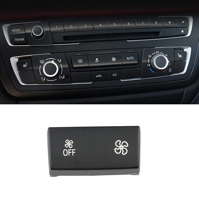 for BMW A/C Climate Control Panel Fan Speed Button Replacement 1 Series F20/F21 2 F22/F23 3 F30/F31/F34/F | Автомобили и