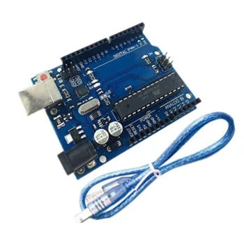 New version of UNO R3 development board official version ATmega16U2 free USB cable 1
New version of UNO R3 development board official version ATmega16U2 free USB cable 1