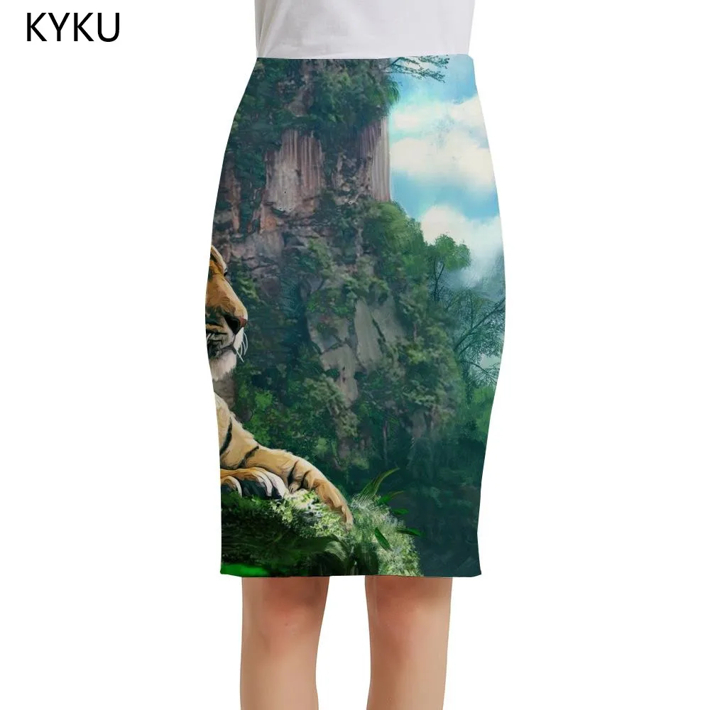 KYKU Brand Tiger Skirts Women Animal 3d Skirt Star Forest Print Skirt Waterfall Sexy Ladies Skirts Womens Floral Cool Party New
KYKU Brand Tiger Skirts Women Animal 3d Skirt Star Forest Print Skirt Waterfall Sexy Ladies Skirts Womens Floral Cool Party New