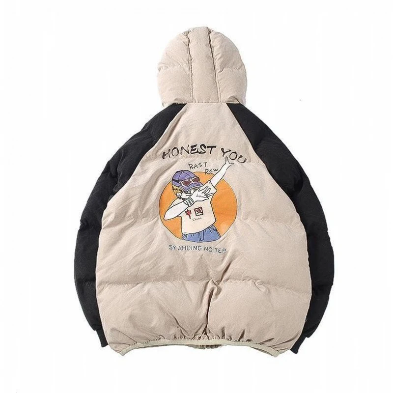 Winter Tide Brand Cotton Jacket Men's Autumn and Winter Hip-hop Loose Thickening Resist Cold and Wind Bread suit Chinese boy
Winter Tide Brand Cotton Jacket Men's Autumn and Winter Hip-hop Loose Thickening Resist Cold and Wind Bread suit Chinese boy
